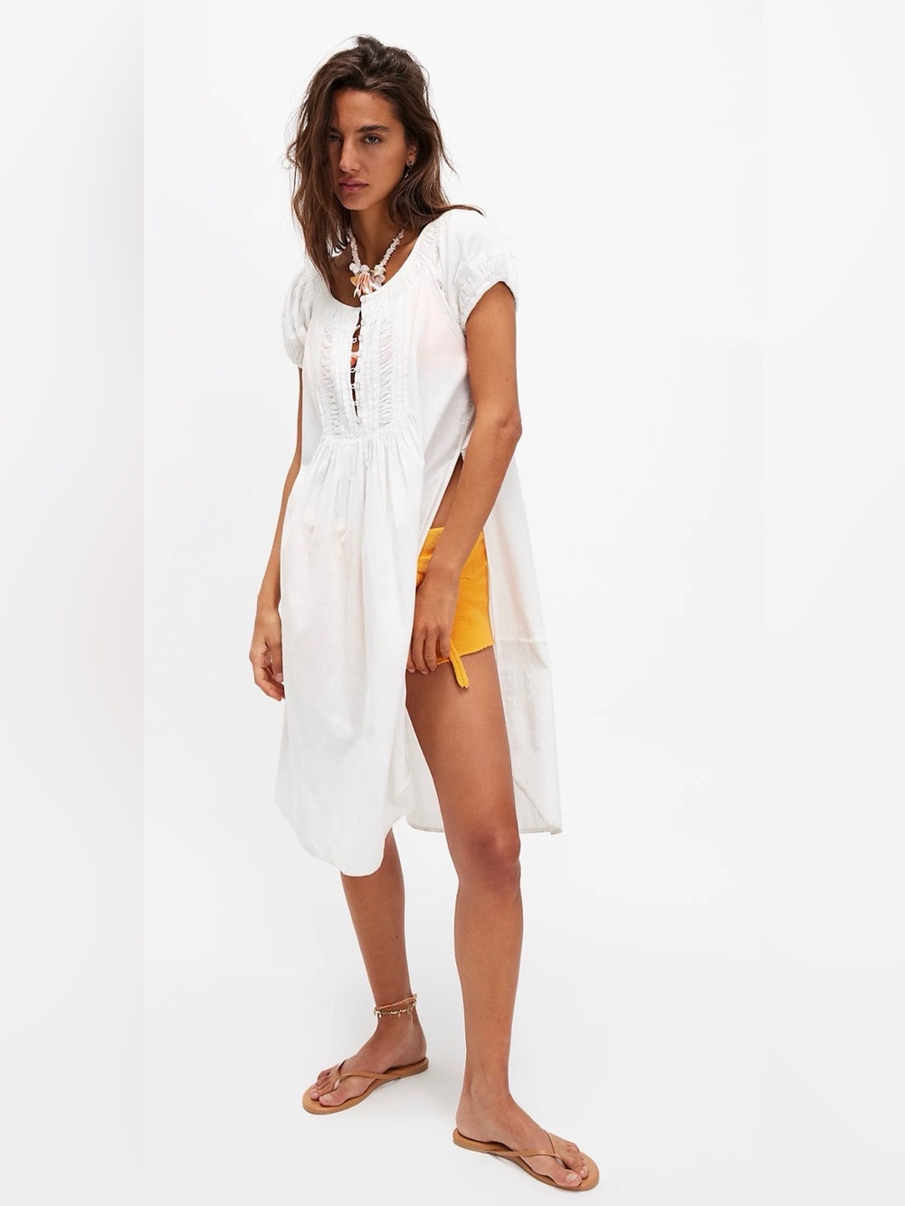 FREE PEOPLE Fayre Midi Top, Size XS